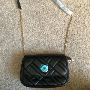Black clutch purse